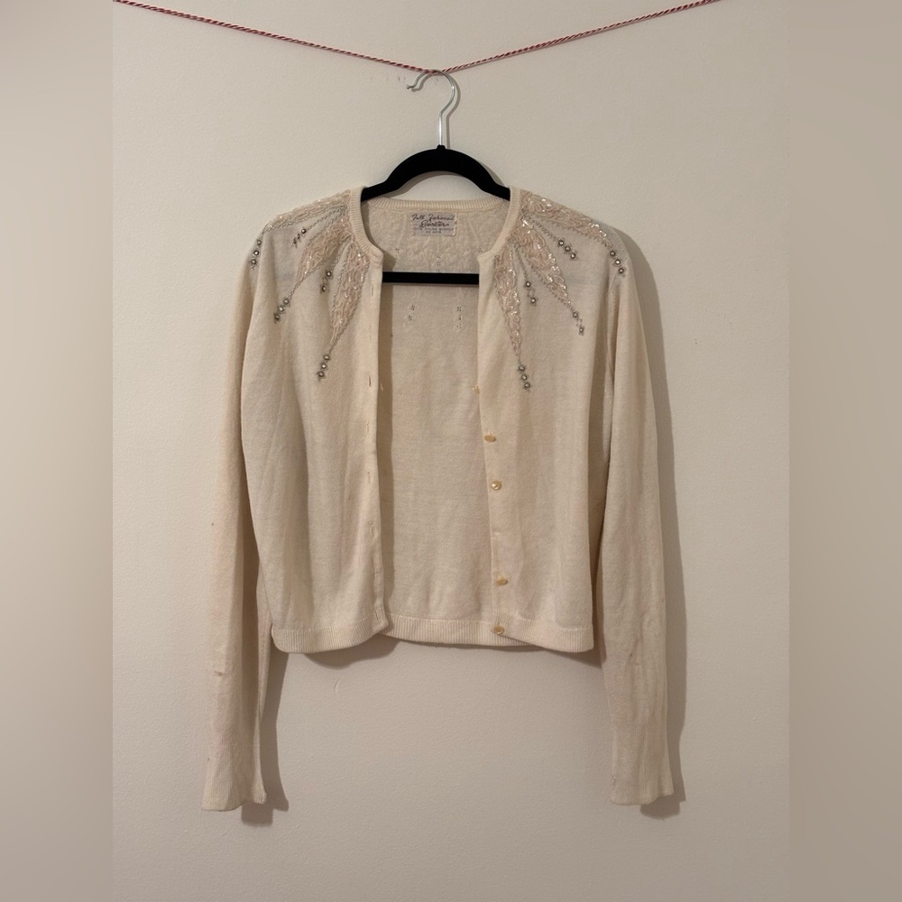 ✨Vintage✨ Beaded Cardigan